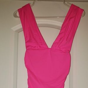 Hot pink  Stretchy dress